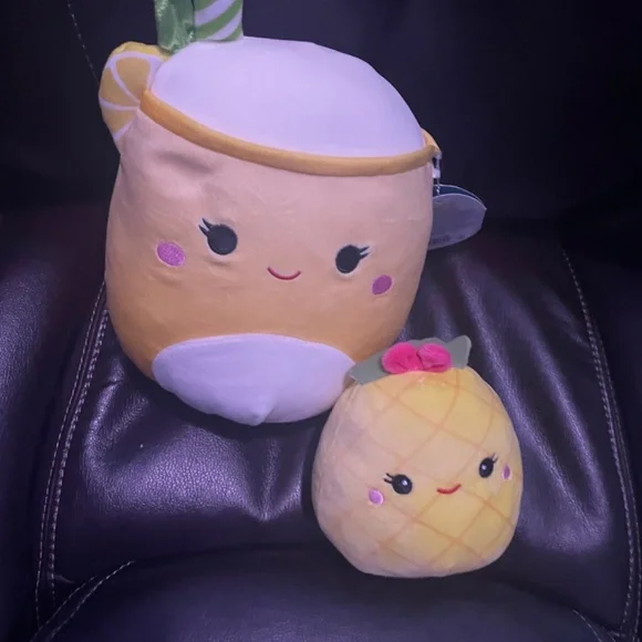 10 items - large squishmallows bundle, cow bird frogs & food and more - Picture 11 of 14